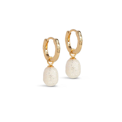 Enamel - Øreringe - Gold/Sparkle - Significant
