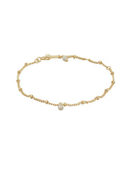 Andcopenhagen Jewelry Icon Collection - Armbånd - 18 karat guldbelagt 925 sterlingsølv - Simple Pearl