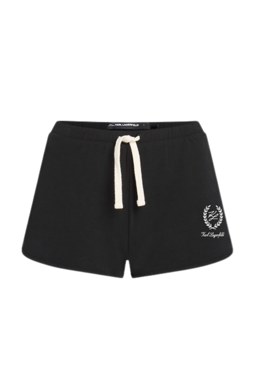 Karl Lagerfeld - Sweatshorts - Sort - Karl Crest