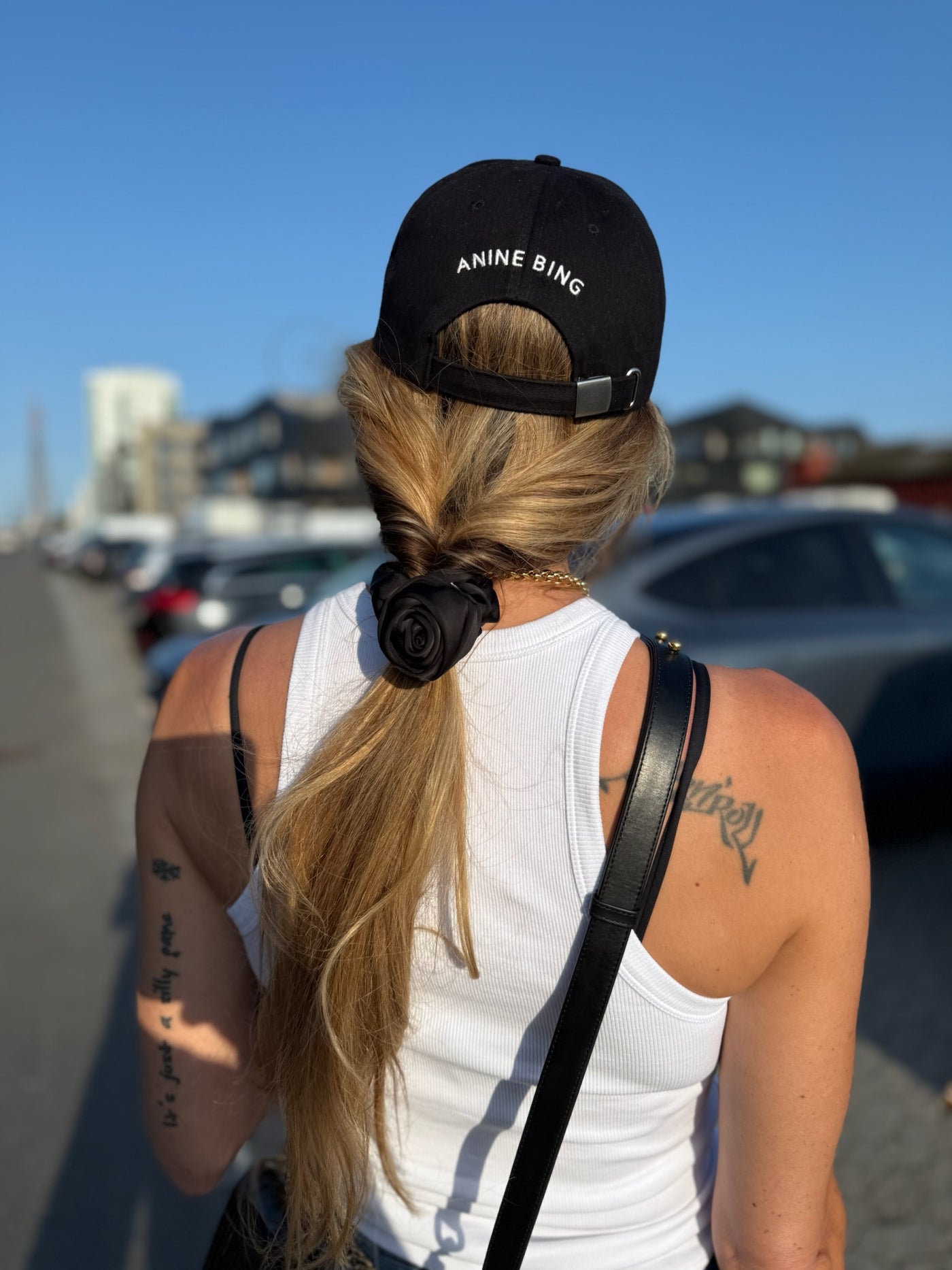 Sassy Copenhagen - Hair elastic - Rose - Black sss