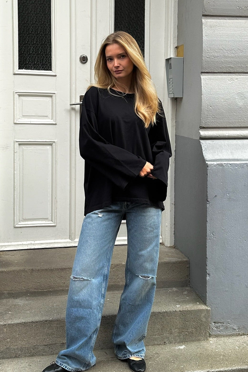 American Vintage - Bluse - Vintage Black - Fizvalley