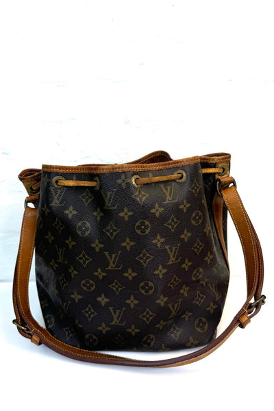 Louis Vuitton -  Monogram petite noé - Skuldertaske - Secondhand