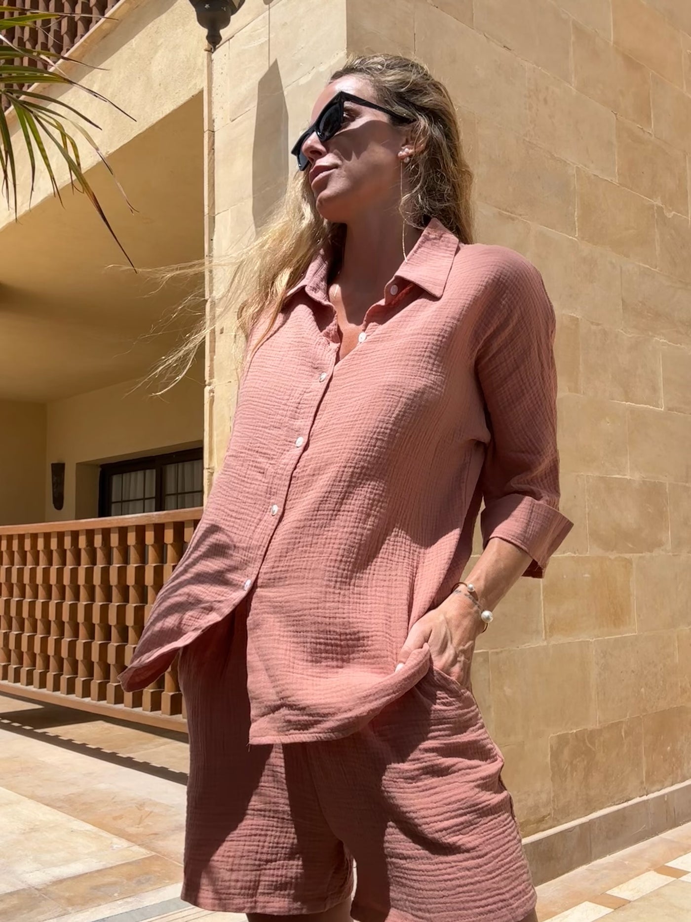Sassy Copenhagen - Erria 100% cotton set - Tan