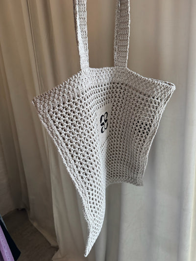 My Essential Wardrobe - Bag Net - Beige Melange - Crochet