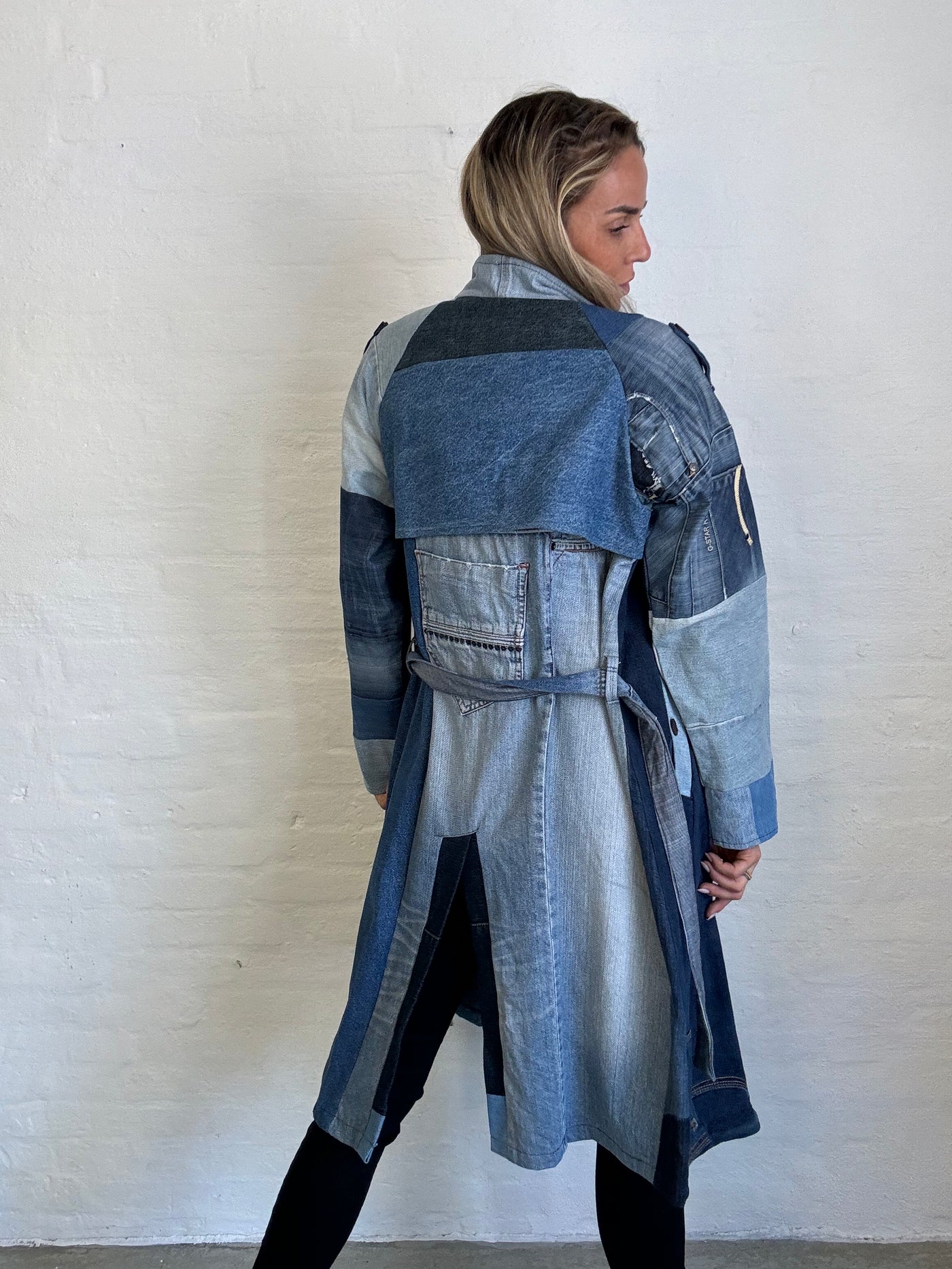 Cofur - Denim trench coat - Multi denim - No.6