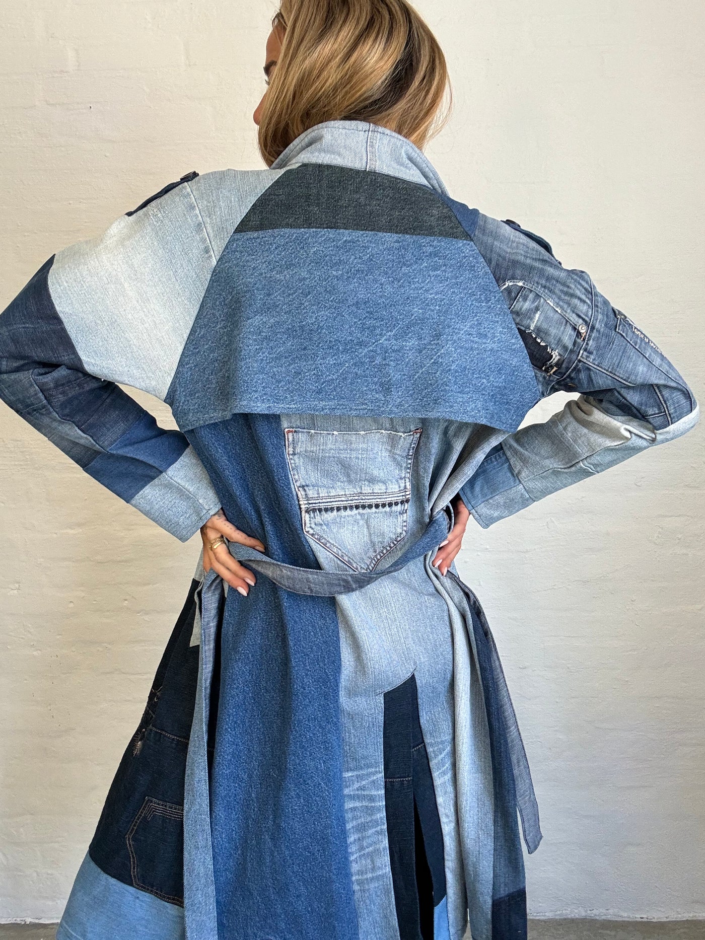 Cofur - Denim trench coat - Multi denim - No.6