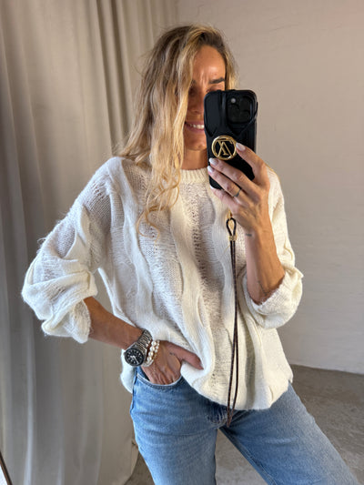 Sassy Copenhagen - Knitwear - Off White - Anabell