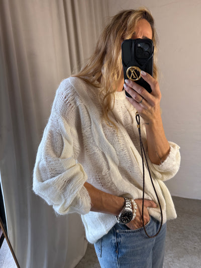 Sassy Copenhagen - Knitwear - Off White - Anabell