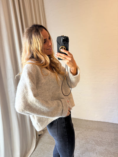 American Vintage - Strik - Powder Snow Melange - Pull East - Stilkompagniet.dk