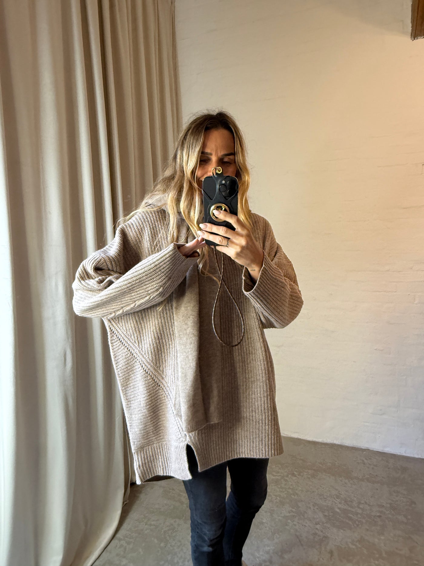 The Garment - Knitwear - Beige Melange - Como Giant