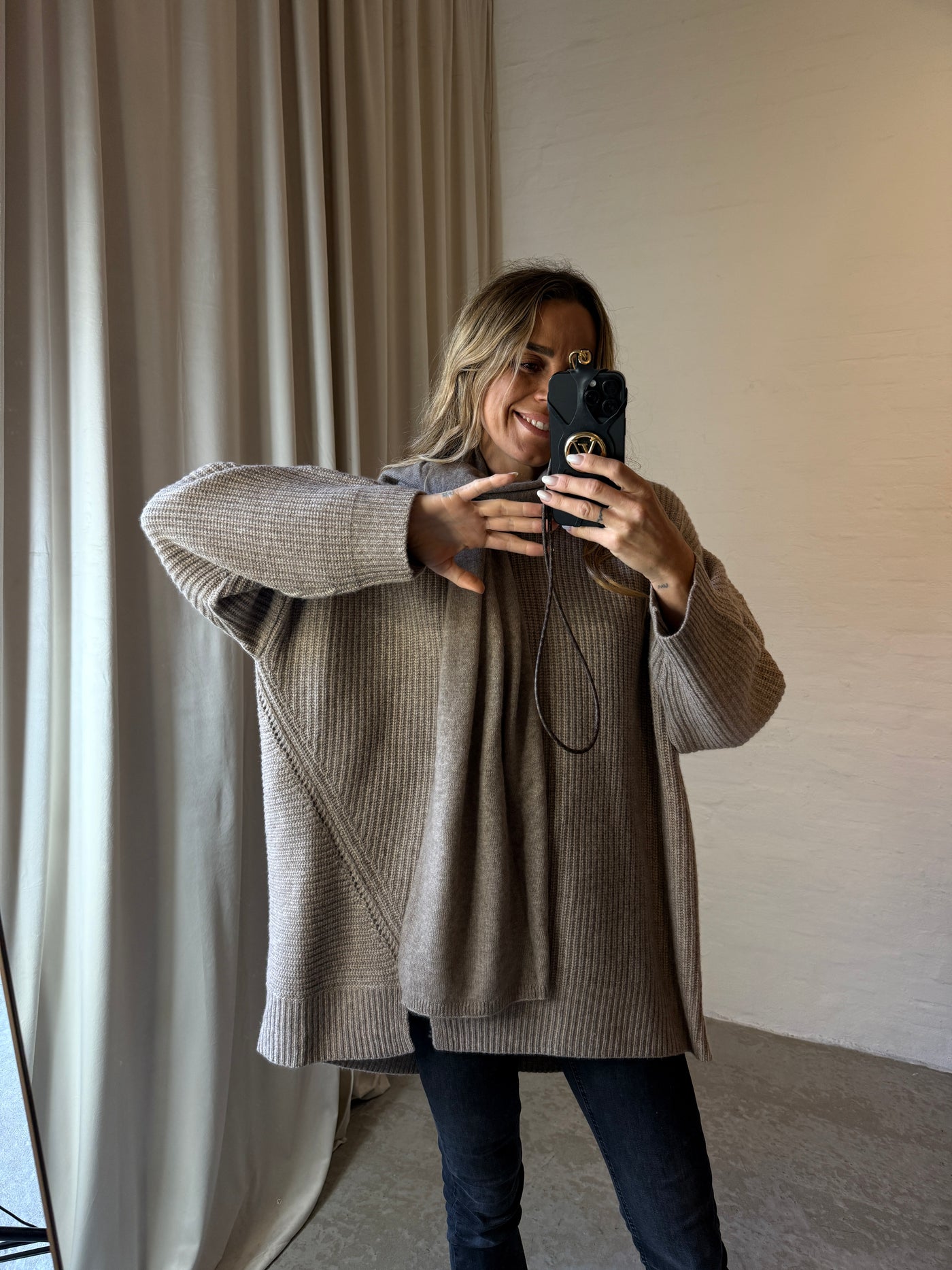 The Garment - Knitwear - Beige Melange - Como Giant