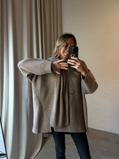 The Garment - Knitwear - Beige Melange - Como Giant