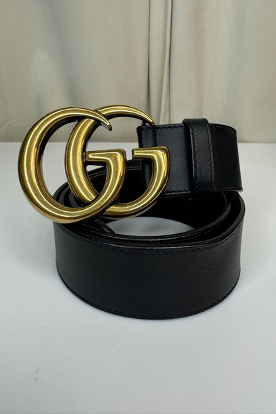 Gucci - Bælte - GG Marmont wide - Secondhand