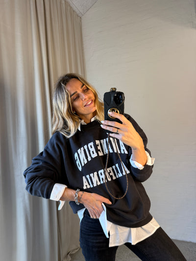 Anine Bing - Sweatshirt - Vintage Black - Miles