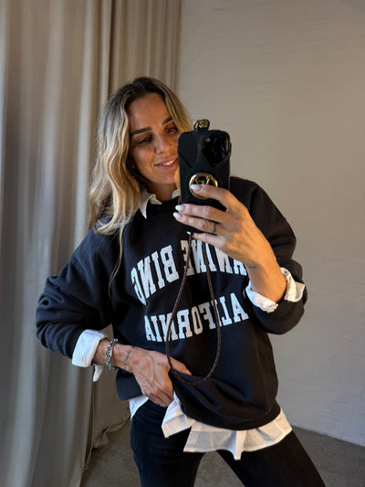 Anine Bing - Sweatshirt - Vintage Black - Miles