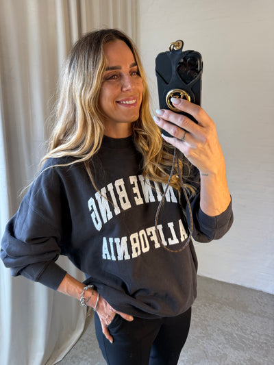 Anine Bing - Sweatshirt - Vintage Black - Miles