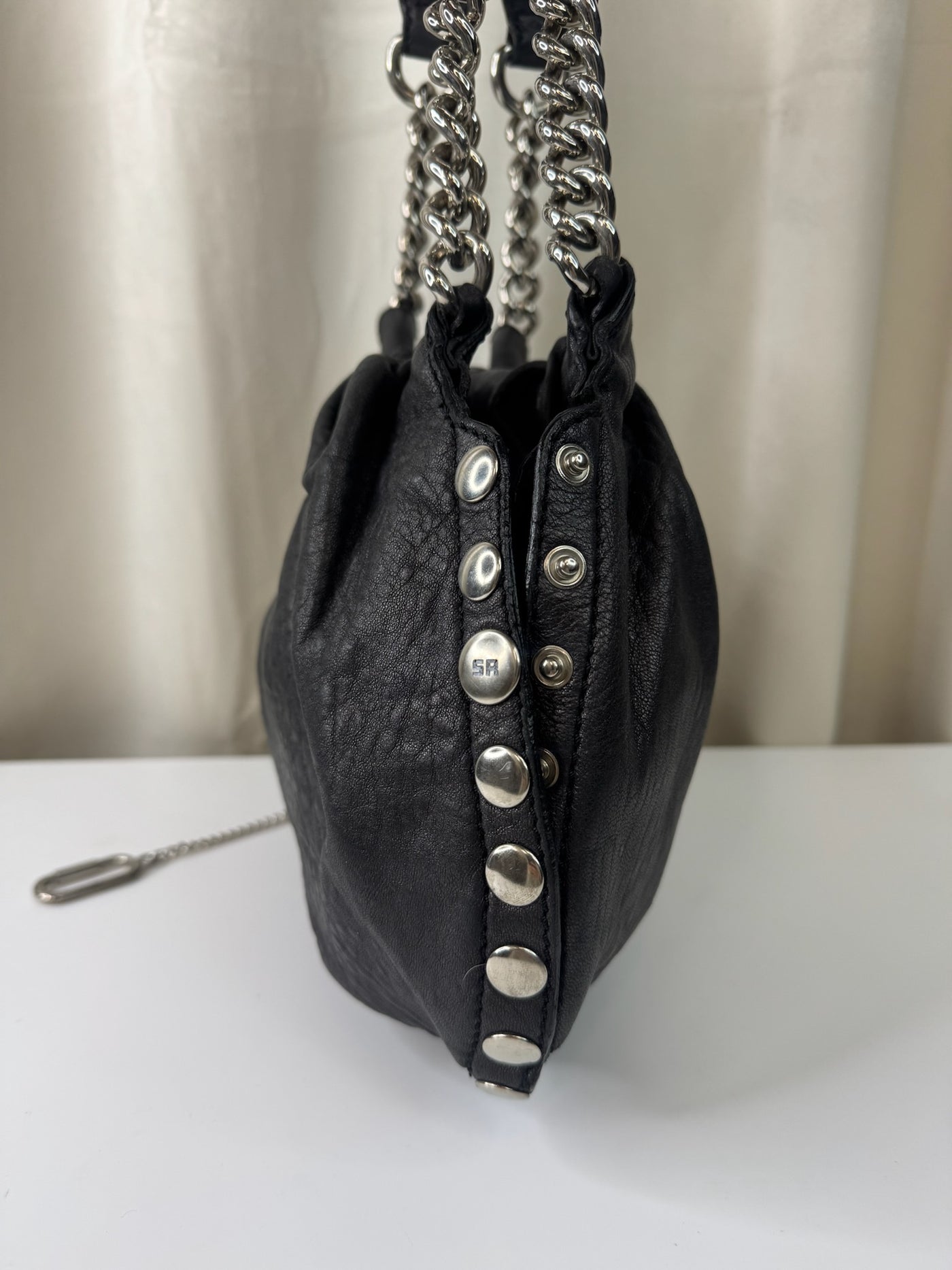 Sonia Rykiel  - Black leather - Skuldertaske - Secondhand