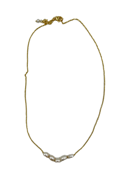 Andcopenhagen - Necklace - 18 carat gold-plated stainless steel - Cille