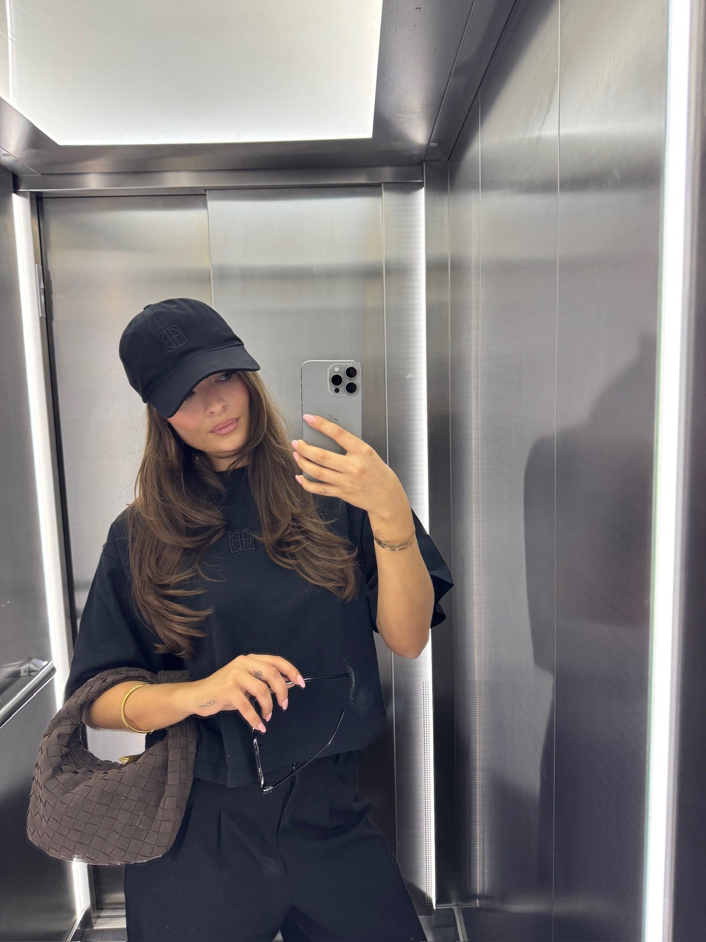 American Vintage - T-shirt - Black - Ample Mc colrond