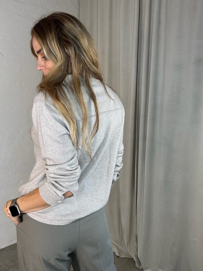 Sassy Copenhagen - 100% Cashmere polo - Creme - Samara sss