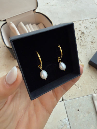 Andcopenhagen - Luksus Adventskalender - 1 rejse smykkeskrin + 4 stk 18 karat guldbelagte smykker (UDSOLGT - bemærk preorder )