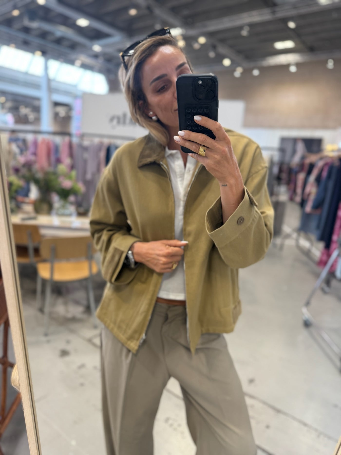 Lollys Laundry - Jakke - Army - Mikla