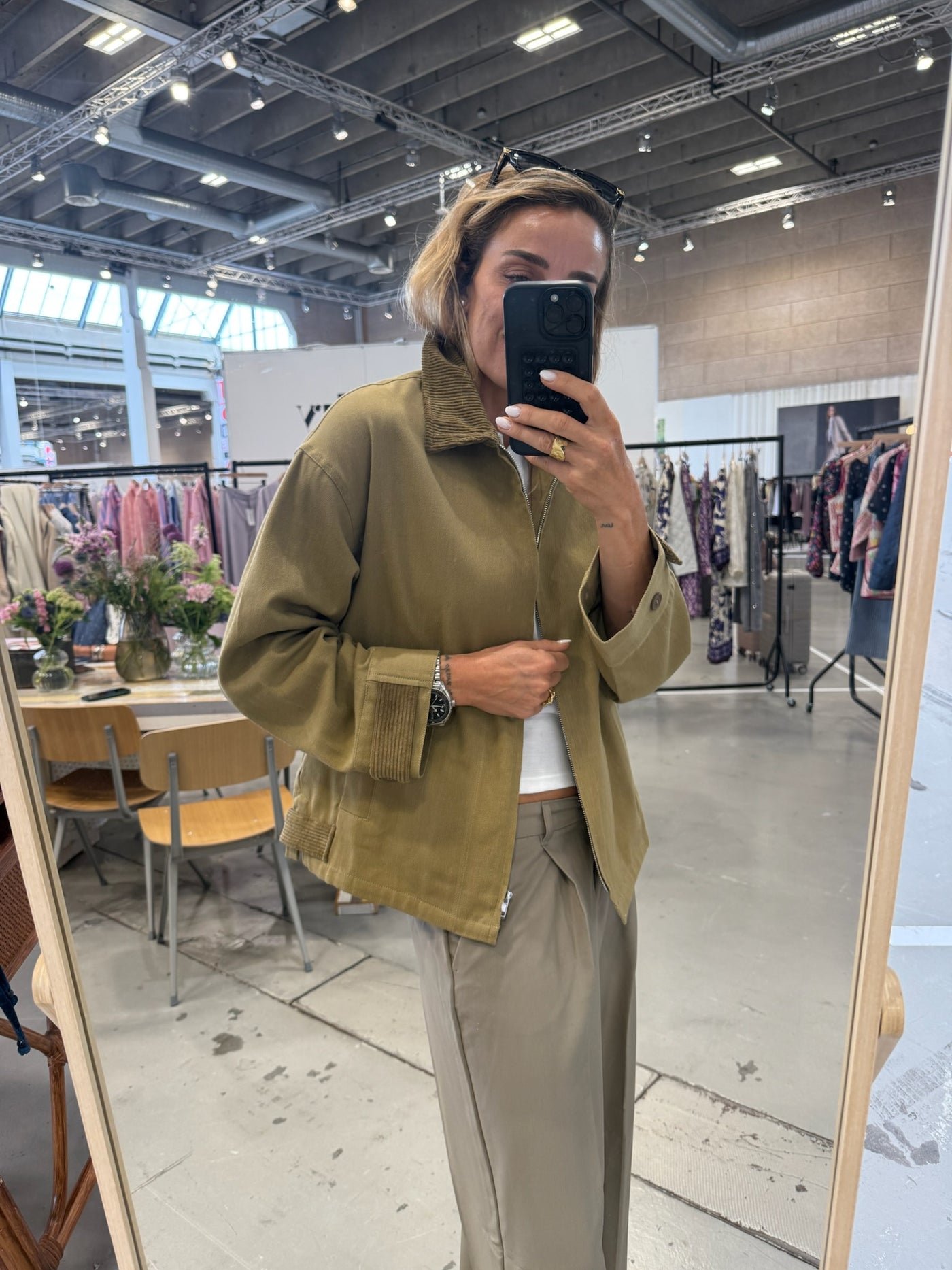 Lollys Laundry - Jakke - Army - Mikla