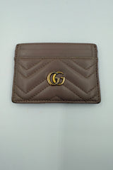 GUCCI - Kortholder - Calfskin GG Marmont - Secondhand