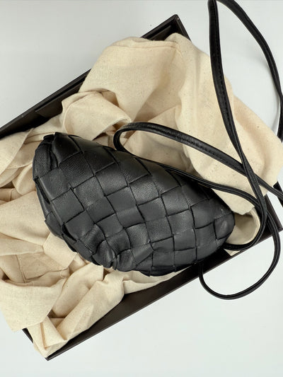 Bottega Veneta - Casette Purse - Black - Secondhand