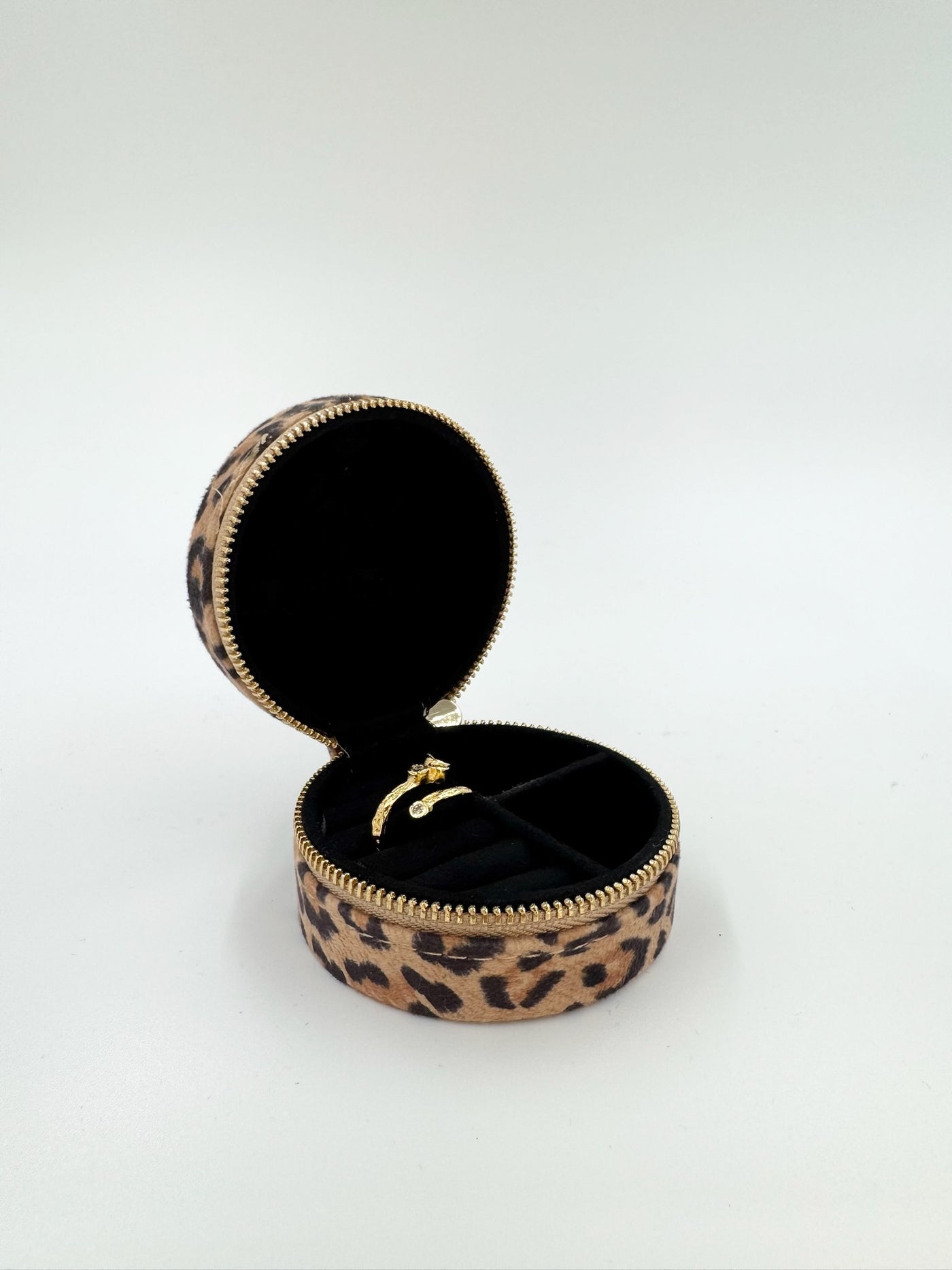 Andcopenhagen - Jewelry organizer - Leopard velour - Sif