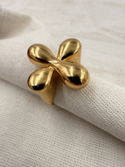 Nine - Flower Crosses Ring