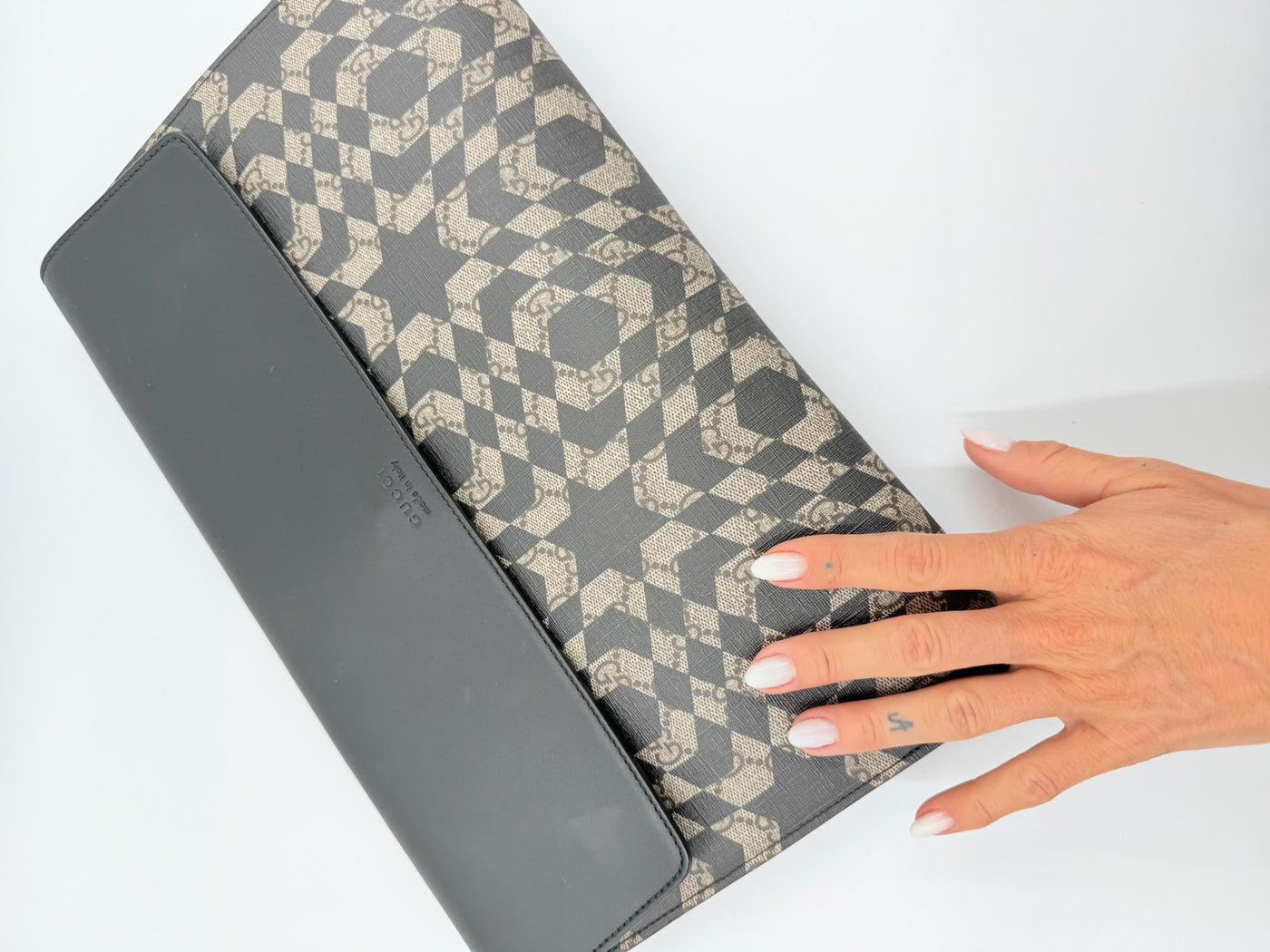 Gucci - Clutch - GG Supreme Monogram Caleido - Secondhand