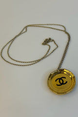 Chanel - Halskæde - CC round pendant - Secondhand