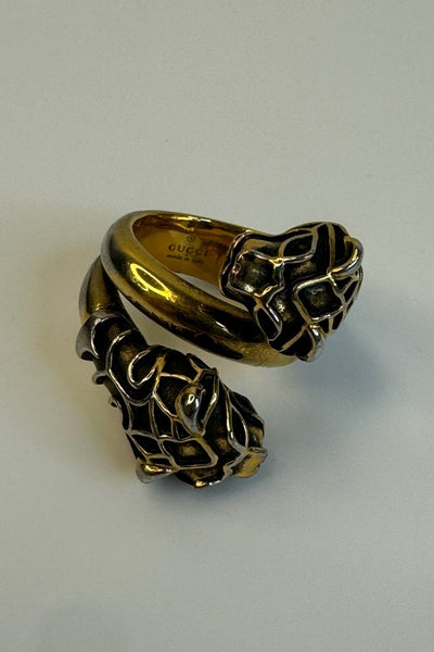 Gucci - Tiger heads double wrap - Ring - Secondhand