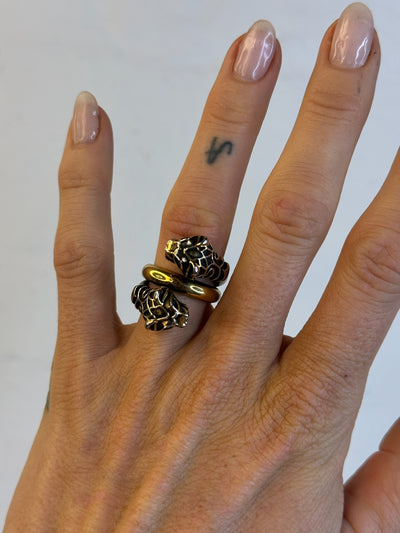 Gucci - Tiger heads double wrap - Ring - Secondhand