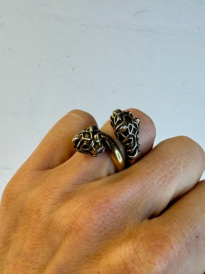 Gucci - Tiger heads double wrap - Ring - Secondhand