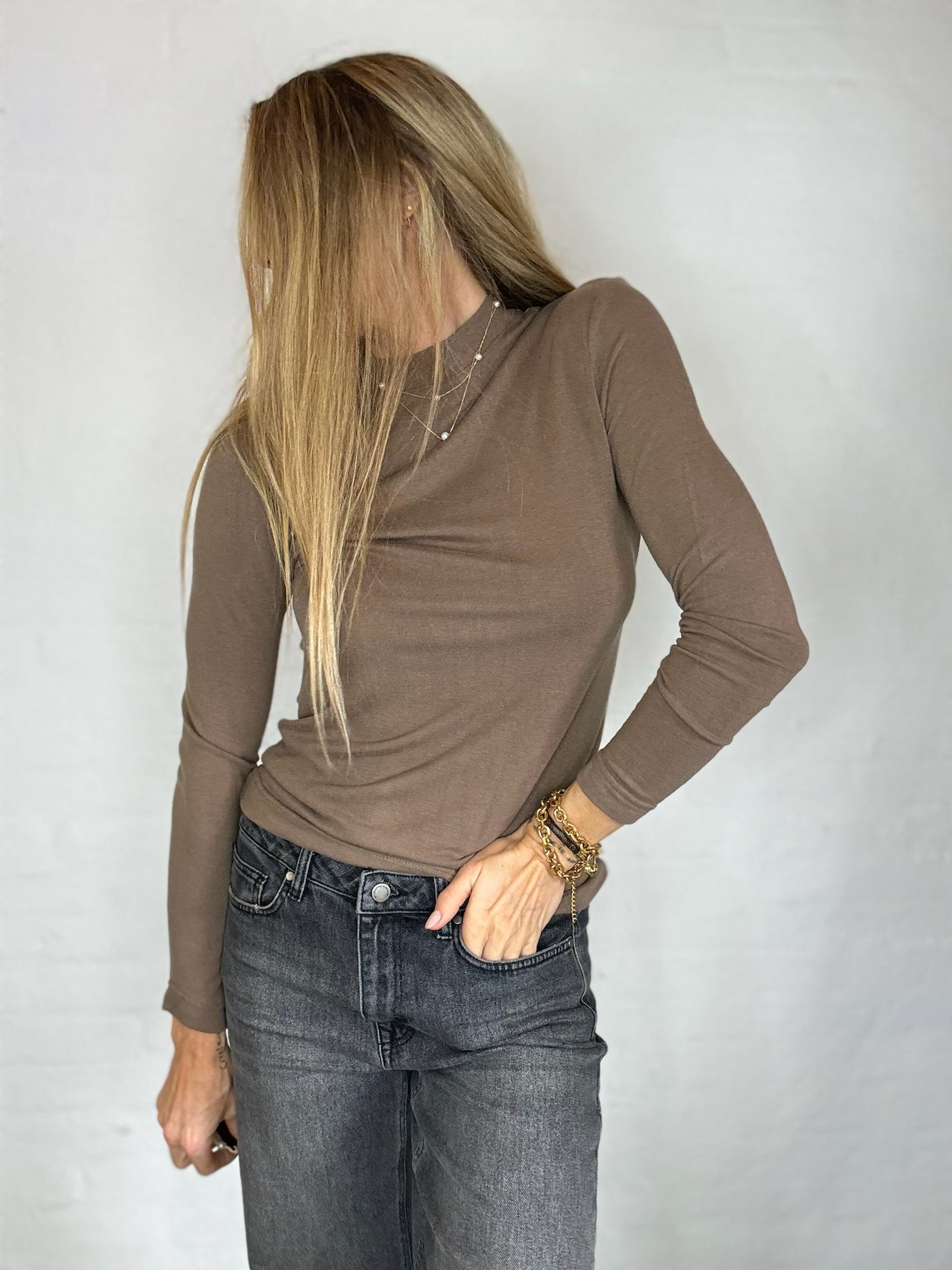 Sassy Copenhagen - Bluse - Brown - Lotta