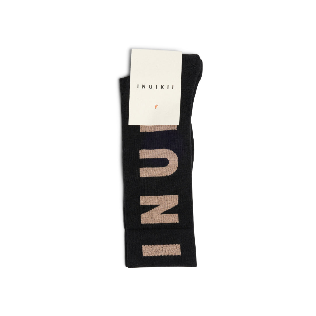 Inuikii - Socks - Taupe/Black - Jacquard