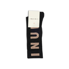 Inuikii - Socks - Taupe/Black - Jacquard