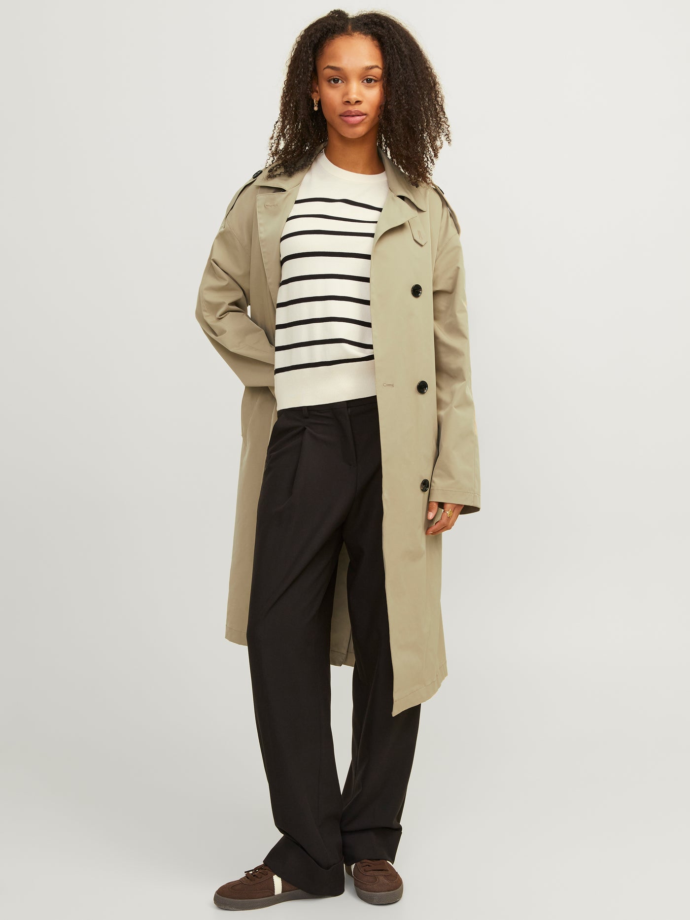 JJXX - Trench coat - Long beige - Sophi