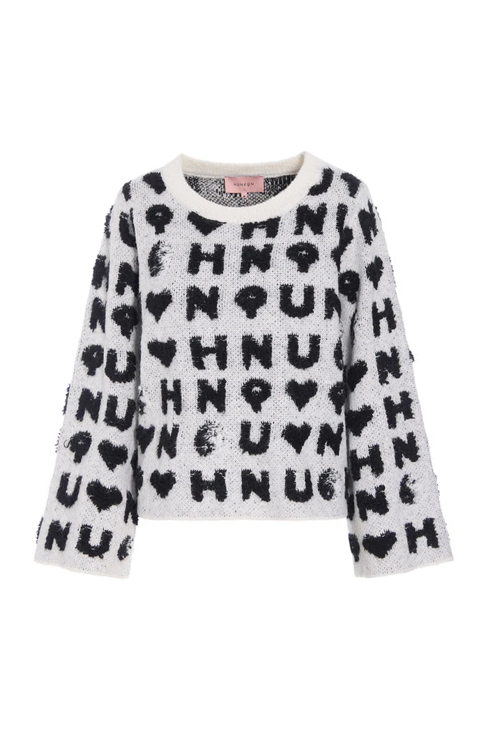 Hunkøn - Strik - White - Jenny