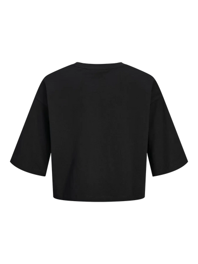 JJXX - T-shirt - Cropped Sort - Andrea (Preorder uge 21)
