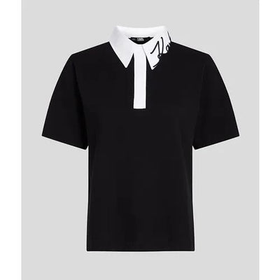 Karl Lagerfeld - Polo - Black - Signature