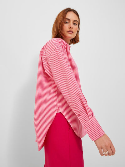 JJXX - Shirt - Cerise Stripes Pink - Jamie
