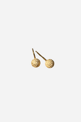 Andcopenhagen - Øreringe studs - 18 karat guldbelagt 925 sterlingsølv - Lille rock raw