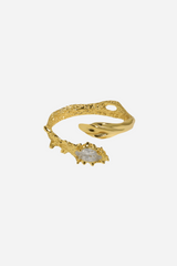 Andcopenhagen - Ring - 18 carat gold plated 925 sterling silver - Elara