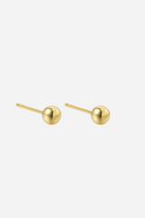 Andcopenhagen Jewelry - Øreringe studs - 18 karat guldbelagt 925 sterlingsølv - Lille rock