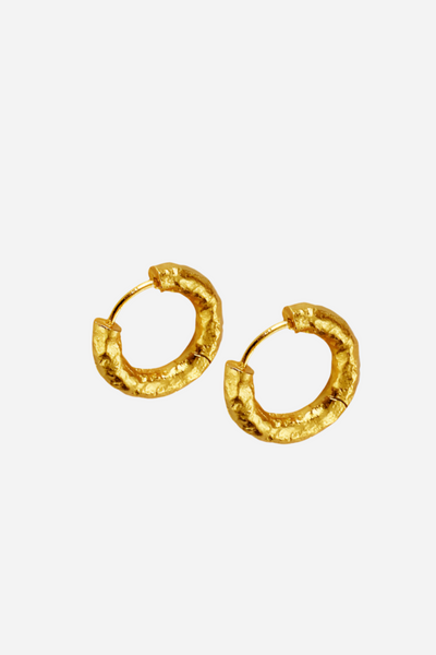 Andcopenhagen - Øreringe hoops - 18 karat guldbelagt 925 sterlingsølv - Nina chunky