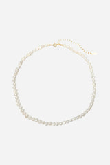 Andcopenhagen Jewelry - Halskæde - 18 karat guldbelagt 925 sterlingsølv - Timeless Pearl