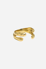 Andcopenhagen Jewelry - Ring - 18 karat guldbelagt 925 sterlingsølv - Lula